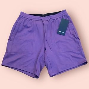 Lululemon Mens Relaxed Fit Train Shorts 8” (Purple)
